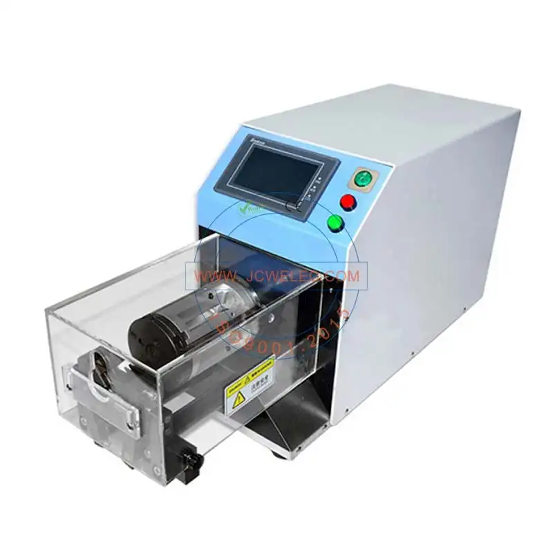 JCW-S600 Serie Beste Kwaliteit Coaxiale Kabel Maken Machine Automatische Coaxiale Kabel Cutter Coax Kabel Stripper