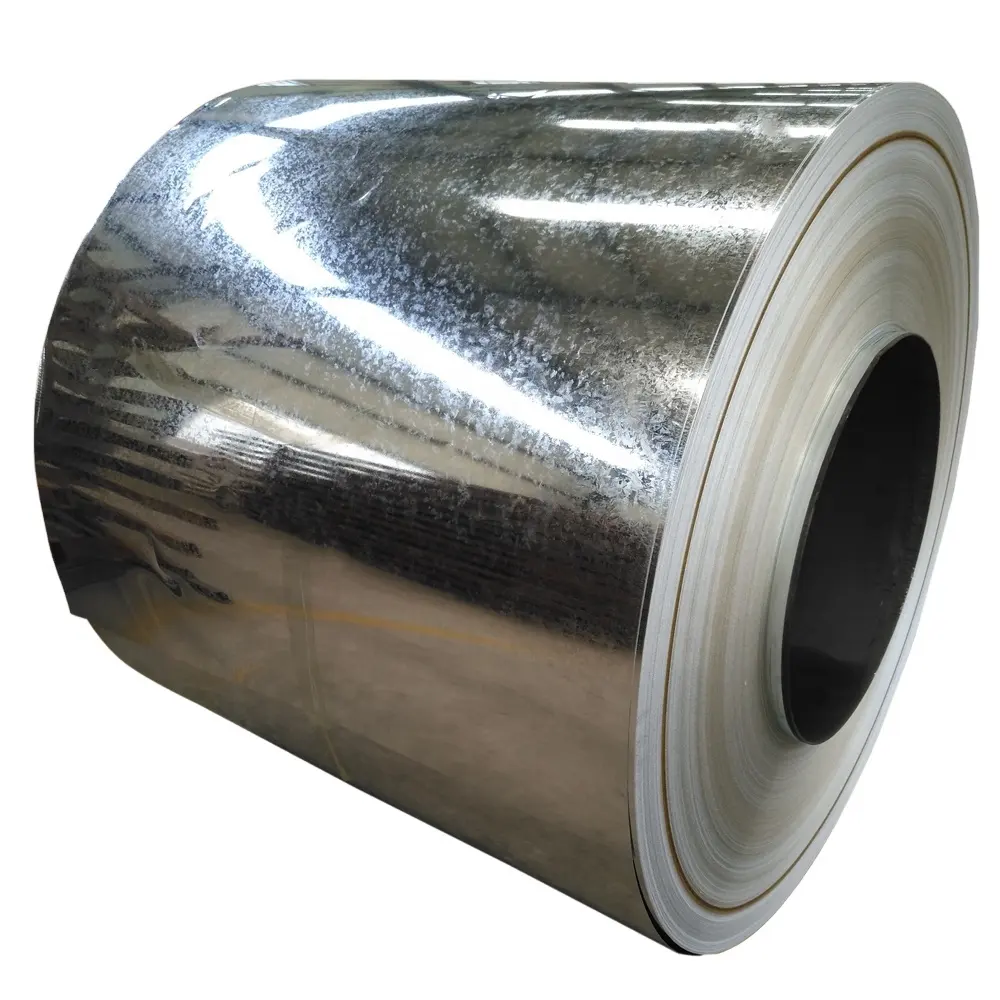 Bobine d'acier galvanisée par revêtement de zinc plongé à chaud secondaire prix z275 g90 acier en bobines de zinc z140 0.25mm