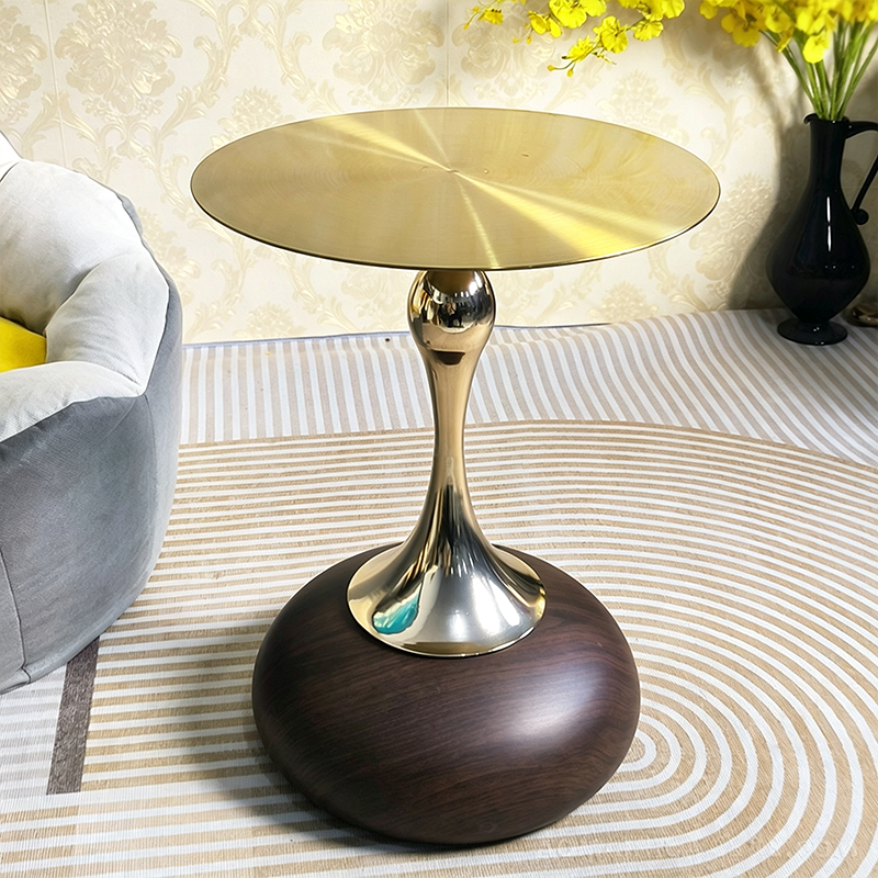 Wood grain + stainless steel titanium flat plate, 40*54cm
