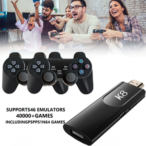 คอนโซลเกมมือถือไร้สายในบ้าน K8สาย HD 2.4G รองรับรูปแบบเกม FC & GBC ความละเอียด8K โหมดการต่อสู้ของผู้เล่นสองคน - Product Image 2