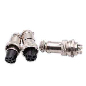 ขั้วต่อปลั๊กสำหรับการบิน Moco GX16 2 3 4 5ขาตัวยึดโลหะเป็นวงกลมสำหรับเชื่อมต่อการบินอะแดปเตอร์ปลั๊กตัวผู้ตัวเมีย - Product Image 1