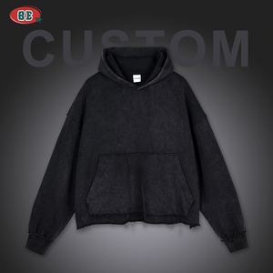 OEM/ODM Tùy Chỉnh In Ấn Hoodies Thời Trang Đường Phố Trống Yếu Tố Cần Yếu Tố Nặng 100% Cotton Axit Rửa Hoodie Cho Unisex - Product Image 1