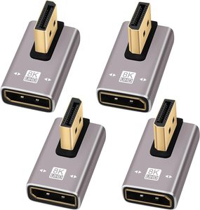8K para HDMI 2,1 convertidor de ángulo recto enchufe 90 270 grados hembra a hembra Micro Mini para adaptador de extensión HDMI 8K - Product Image 3