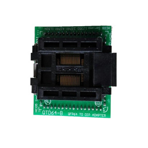 Adaptador QFP64 de alta calidad, adaptador de Base PCB, enchufe de prueba de 0,8 M para programador IC ETL705 908