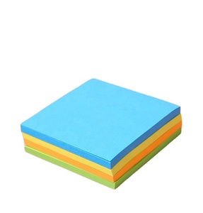 Almohadilla adhesiva reciclada con impresión de logotipo personalizado barata, papelería, Bloc de notas de oficina, notas adhesivas personalizadas - Product Image 2
