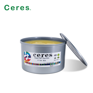 最畅销的Ceres YT-500溶剂油墨，用于胶印哑光OP纸油墨，具有消失效果的印刷油墨
