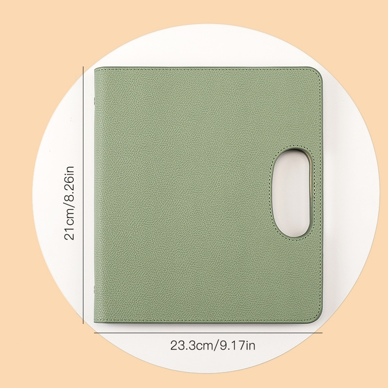 Cuaderno portátil verde