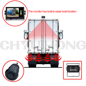 新型12-24v汽车卡车倒车辅助系统前后驻车传感器雷达警告视觉系统 - Product Image 3