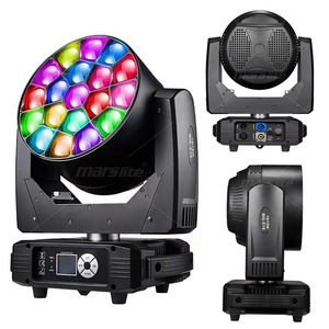 19x15W RGBW 4in1 Bee Eye di chuyển đầu đèn DJ Sân khấu buổi hòa nhạc 19x15W lớn ong mắt zoom rửa di chuyển đầu dẫn di chuyển đầu ánh sáng K15 19x15W - Product Image 6