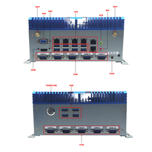 Open Source AI POE Iot Gateway Embedded Smart I5 10210u I7 10510u/10610u <strong>Linux</strong> Os Industrial Edge Computing Mini Pc Box <strong>Computer</strong> - Product Image 4