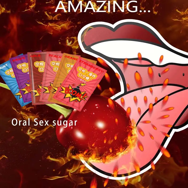 Sexe Oral Pop Candy Gel sexuel Lubrifiant sexuel féminin pour améliorer le plaisir sexe Climax Orgasmic Lubrifiant sexuel personnel