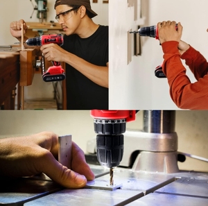 130件专业家用电动工具组组合工具组，带重型外壳 - Product Image 6