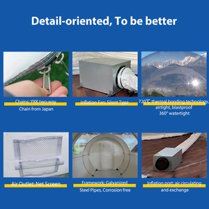 Aoyu lớn tùy chỉnh thương mại ngoài trời Inflatable xiếc di động trong suốt Lều bong bóng cho trẻ em bên - Product Image 6