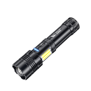 Yeni çok fonksiyonlu HighLumen taktik el feneri şarj edilebilir 4 modları ile su geçirmez açık acil durumlar için - Product Image 1