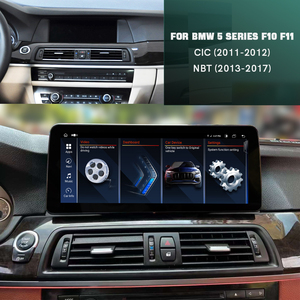 ZLH Android 13 12.3 inç dokunmatik ekran Carplay oto navigasyon oynatıcı Bmw <span class=keywords><strong>5</strong></span> serisi F10 F11 Bmw Nbt 2011 - 2017 <span class=keywords><strong>Gps</strong></span> 4G radyo