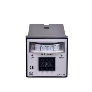ZF-72 3 Dial Code 72x72mm <strong>Analog</strong> <strong>Temperature</strong> <strong>Controller</strong> with Pointer Panel <strong>Temperature</strong> Thermostat K/J PT100 <strong>Input</strong> 5A/220VAC/SSR - Product Image 1