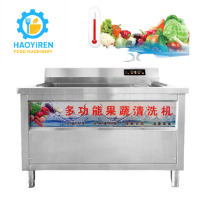 Çekirdek Motor ve rulman bileşenleri ile Mango ve elma için HYR otomatik kabarcık sebze ve meyve çamaşır makinesi - Product Image 4