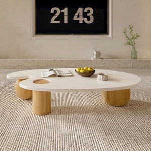 Mesa de café y té de madera moderna multifuncional con diseño simple, adecuada para comedores y baños familiares - Product Image 6