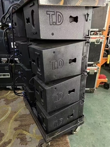 Sistema de sonido de matriz lineal TD24 + 12 usado, matriz de línea dual de 12 "con subwoofers Kine Dual de 18", unidades B & C originales sin reparar - Product Image 2