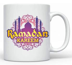 Customizable Logo Funny Arabic Middle East Style Ramadan Ceramic Moon <strong>Star</strong> Tea <strong>Coffee</strong> for Mugs for Ramadan - Product Image 3