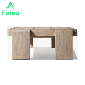 现代设计柚木边茶几室内和室外酒店入口别墅露台客厅厨房使用 - Product Image 5