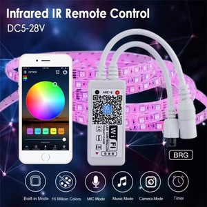 24 Keys Remote <strong>Led</strong> Mini Dimmer RGB RGBW <strong>LED</strong> <strong>Controller</strong> with <strong>WIFI</strong> Google Magic Home Alexa <strong>DMX</strong> <strong>Controller</strong> for <strong>LED</strong> Strip Light - Product Image 4