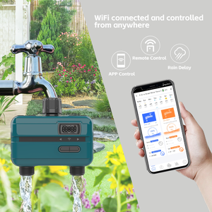 2 зоны выхода умный Wi-Fi шланг кран спринклер контроллер беспроводной пульт дистанционного управления автоматический полив полива воды таймер - Product Image 5