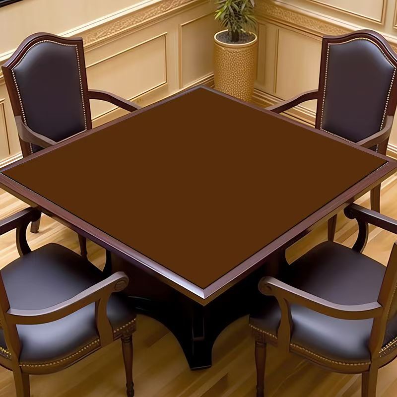 Tapis de Mahjong - marron foncé