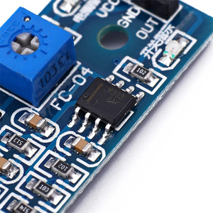 Módulo de sensor de detección de sonido de Voz 3 pines vehículo inteligente Robot helicóptero avión Coche - Product Image 4