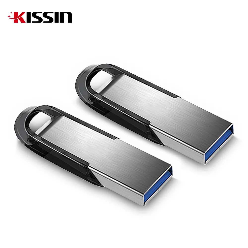USB Flash Drive 8GB 16GB 32GB 64GB 128GB USB Flash Drive 3.0 Cangkang Logam USB Stik Memori Pen Drive 128Gb