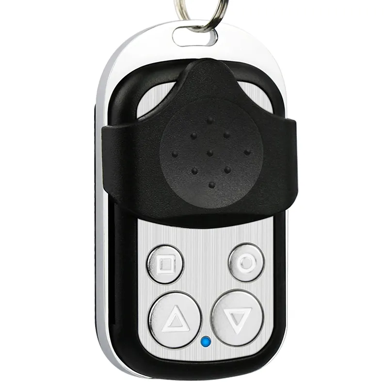 433MHZ Wireless RF Remote Control Metal 4-button EV1527 Learning Code Chip 4 Channel Key Button Radio Transmitter