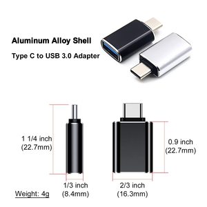适用于苹果华为转换器扩展内存的OTG适配器C至USB3.0适配器 - Product Image 4