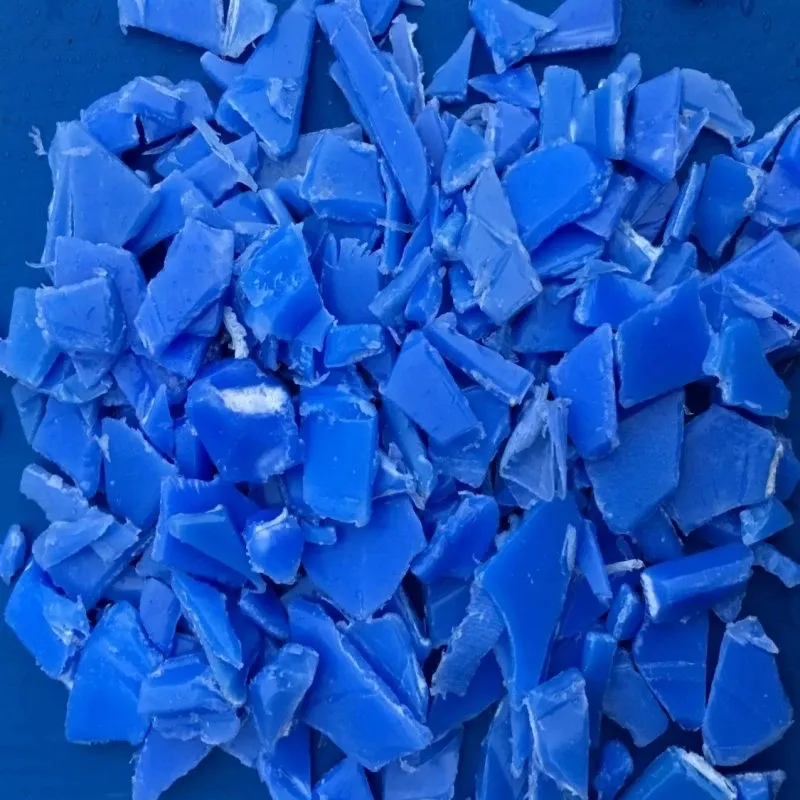 Alta qualità riciclato HDPE barilotto blu rifiuti di plastica HDPE materiale riciclato rottami per la vendita