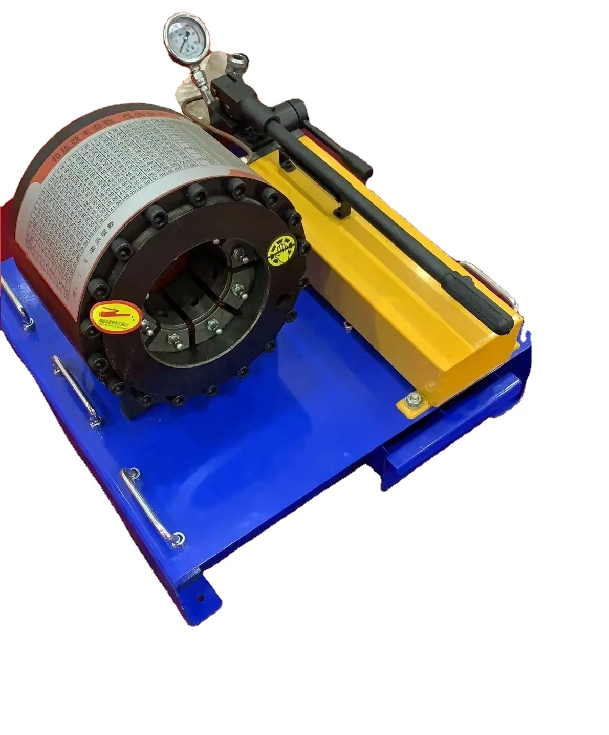 Basın kullanılan hidrolik hortumlar için en İyi kalite taşınabilir manuel hidrolik hortum sıkma makinesi