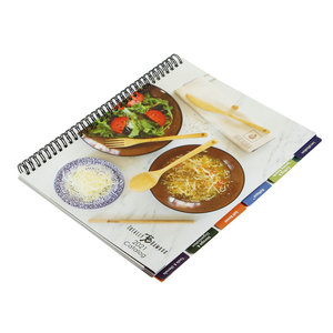 专业螺旋书籍印刷软皮印刷手册食谱印刷 - Product Image 4