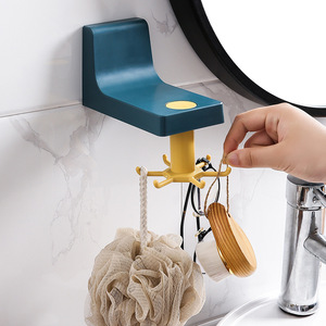 Kitchenware Storage Rack Multi-functional 360-degree Rotating <strong>Hook</strong> <strong>Hanging</strong> Storage <strong>Hook</strong> <strong>for</strong> Kitchen Bathroom