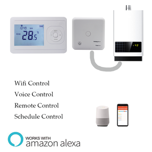 Digital RF 433HZ Wireless Thermostat for Combi Boiler Room Heating System <strong>with</strong> Wifi for Home <strong>Temperature</strong> <strong>Control</strong> and Save Energy - Product Image 4