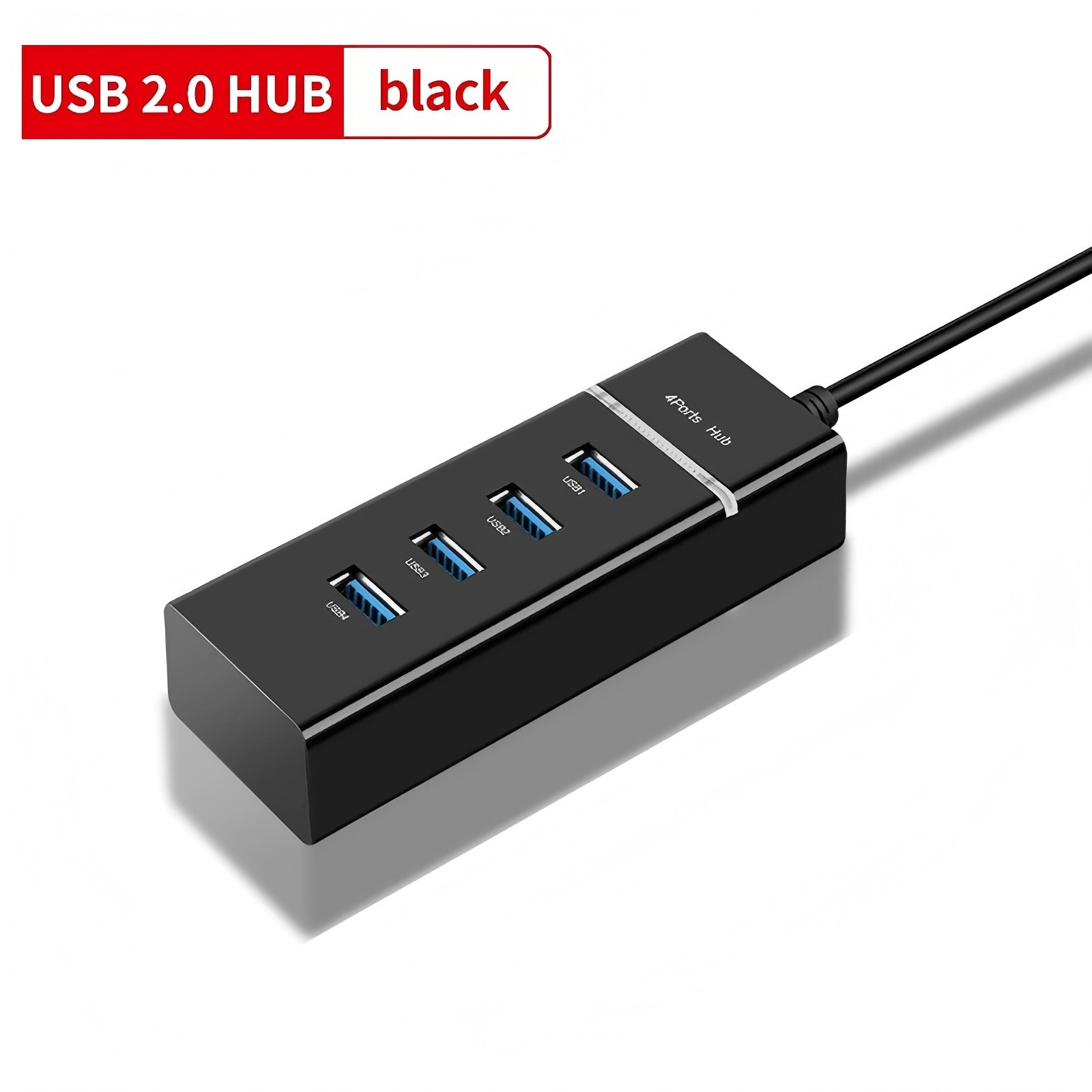 Black-4in1(USB2.0*4 )