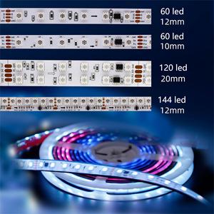 Dual Data Wires Signal unterbrechung spunkt Kontinuierliche Übertragung TM1934 Adressierbarer programmier barer LED-Streifen für die Beleuchtung zu Hause - Product Image 2