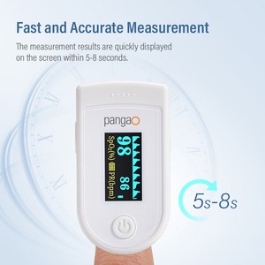 Thiết bị điện tử oxi Meter SPO2 và Heart Rate đo lường cầm tay kỹ thuật số LCD hiển thị Fingertip <span class=keywords><strong>Pulse</strong></span> đo oxy cho người lớn - Product Image 3