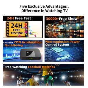 กล่องทีวีแอนดรอยด์4K HD OTT 4 + 16GB ชุดทดสอบวิดีโอสตรีมมิ่งทั่วโลกกล่องสมาร์ททีวี - Product Image 4