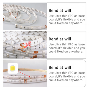 OEM <strong>RGB</strong> IP20 Infrared Remote Control 9.8ft Length DC12V SMD5050 <strong>LED</strong> Light Strip - Product Image 6