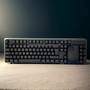 Combinación de teclado y mouse inalámbricos para oficina, idioma global personalizado 104 105 108, diseño de teclas, conjunto de teclado y mouse inalámbricos - Product Image 6