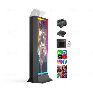 70&quot; Selfie Magic Mirror Photobooth Photo Booth With 43 Inch Touch Monitor <strong>Lcd</strong> Screen Dslr Camera Printer Mini <strong>Computer</strong> Adapted - Product Image 1
