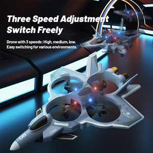 Jjrc H121 Bọt 2.4G Điều Khiển Từ Xa Đạn Chiến Đấu Máy Bay RC Bay Không Người Lái Khởi Động Tên lửa Chức Năng Ánh Sáng Mát EVA Máy Bay Chiến Đấu Với Máy Ảnh - Product Image 4