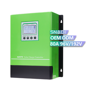 20A 40A 60A 80A 100A 12v 24v 48v MPPT/PWM regolatore di carica solare intelligente regolatore di carica solare MPPT - Product Image 1
