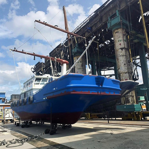 Bateaux de pêche au chalut à thon commerciaux de 36.2m bateaux de chalut de barre d'or à vendre matériel de coque en acier - Product Image 4