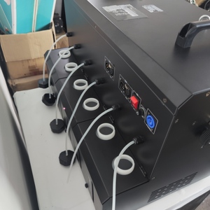 เครื่องสร้างควันด้วยไฟ LED 18 RGB 4CH สำหรับ1CH IP20ควบคุม DMX512อุปกรณ์จัดงานแต่งงานสุดโรแมนติกกลางแจ้ง - Product Image 5