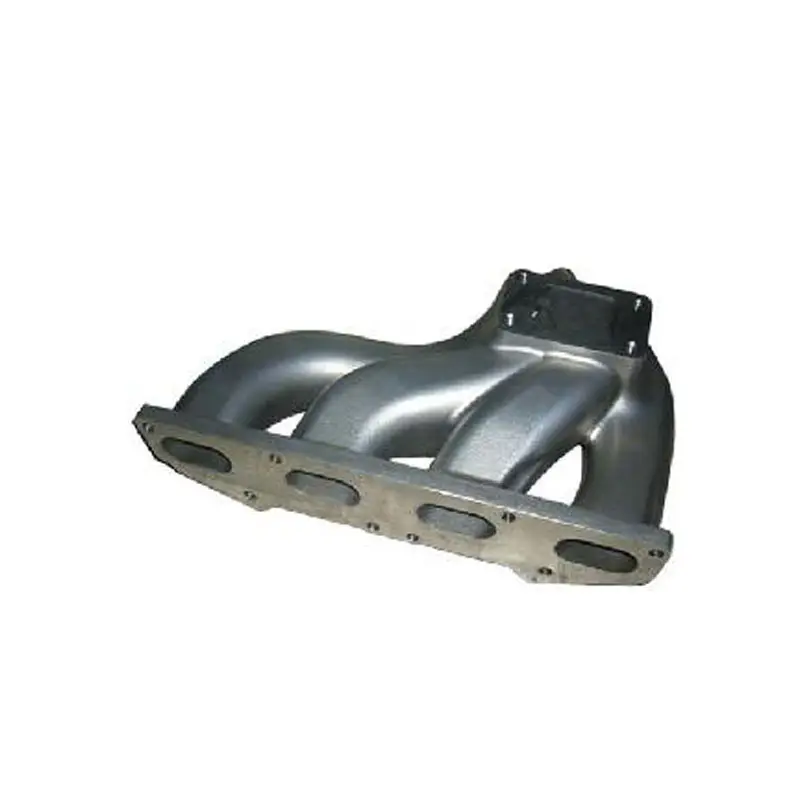 Customized Exhaust Manifold Mild Steel Clay Sand Casting