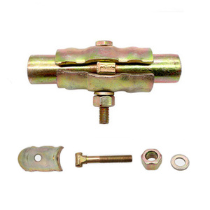 Type Pressed Double Scaffolding Couplers in Ground <strong>Scaffold</strong> to Fence Coupler <strong>Fixed</strong> Swivel <strong>Scaffold</strong> Clamps - Product Image 3